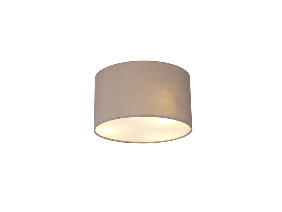 Deco Baymont White 3 Light E27 Universal Flush Ceiling Fixture, Suitable For A Vast Selection Of Shades • D0634