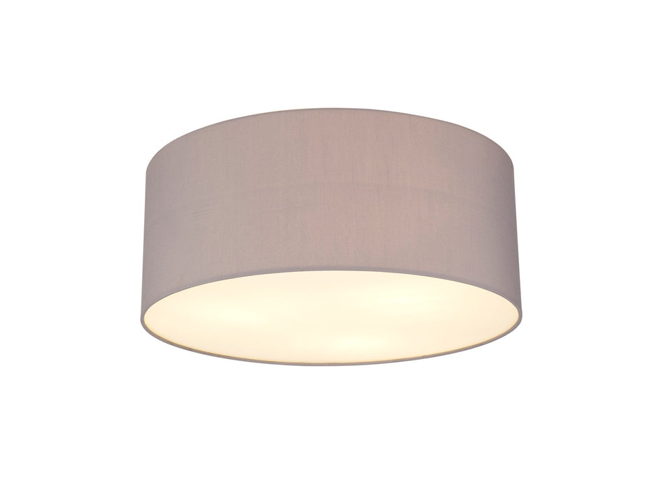 Deco Baymont White 3 Light E27 Universal Flush Ceiling Fixture, Suitable For A Vast Selection Of Shades • D0634