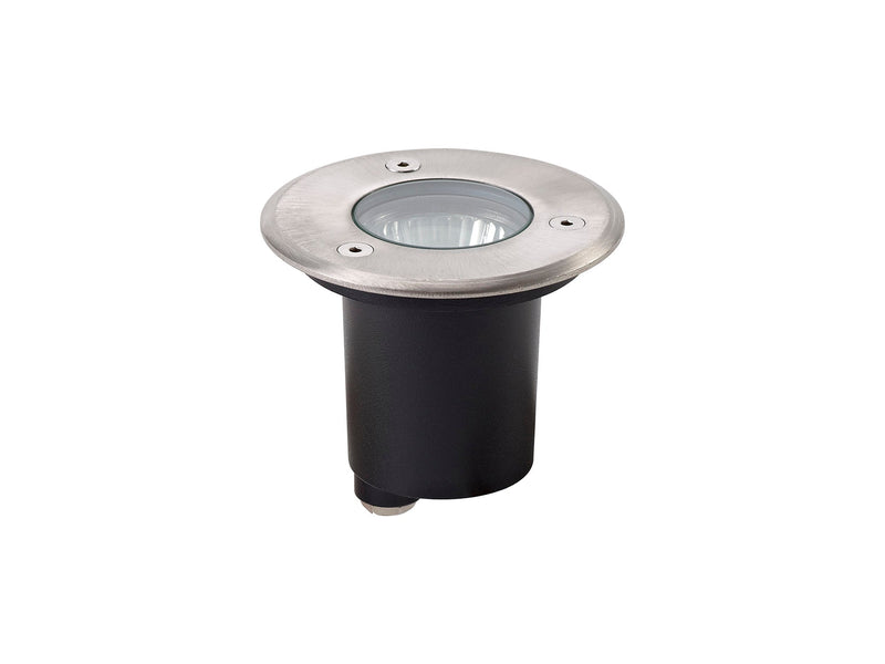 Deco Benecia GU10 Round Inground Light, Stainless Steel 316L, IP67, Cut Out: 68mm • D0447