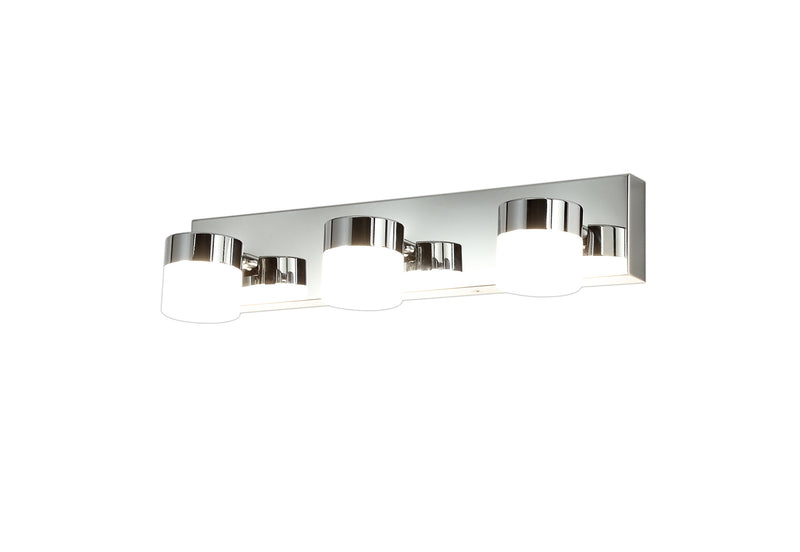 Regal lighting SL-1713 3 Light LED Adjustable Wall Light Polished Chrome IP44