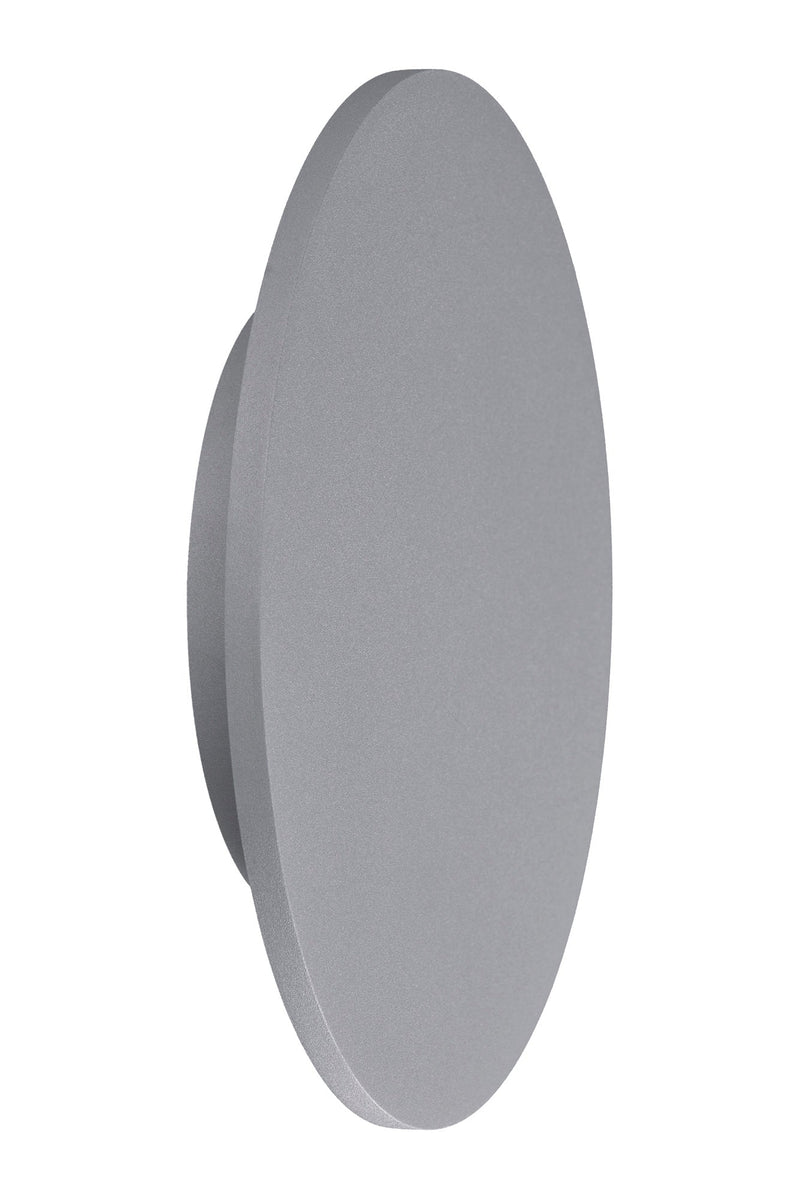 Mantra MC0118 Bora Bora Wall Light 27cm Round 16W LED 3000K, 1260lm, Silver Paint, 3yrs Warranty • MC0118