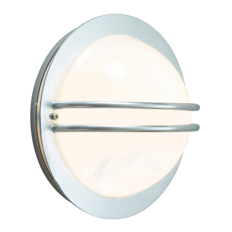 galvanised outdoor wall light