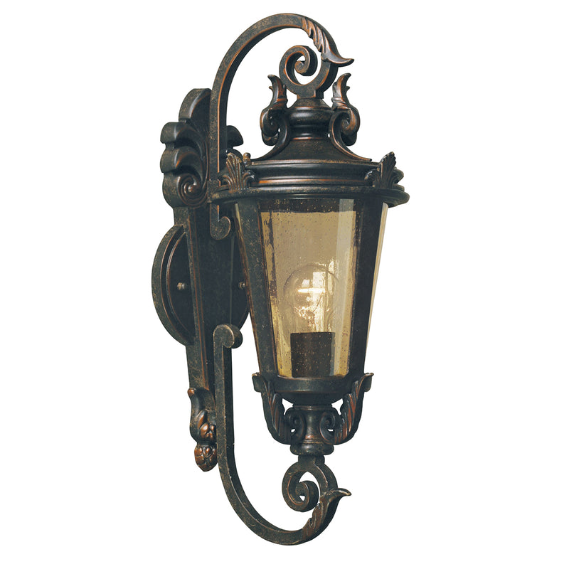 Elstead Lighting BT1/M Baltimore Weathered Bronze Patina Medium Outdoor Wall Light