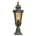 Elstead Lighting BT3/M Baltimore Weathered Bronze Patina Medium Outdoor Pedestal Lamp