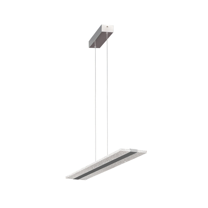 Mantra Fusion M5790 Burbuja Pendant Linear 120cm 48W LED 4000K, 3360lm, Chrome, 3yrs Warranty • M5790