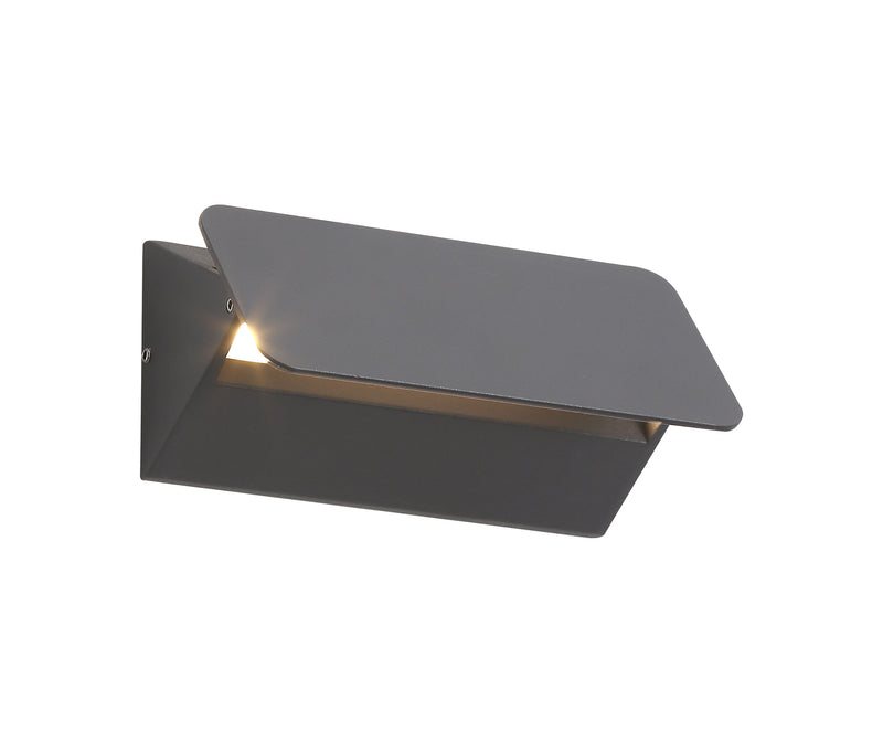 Regal Lighting SL-2096 1 Light Outdoor LED Wall Light Anthracite IP54