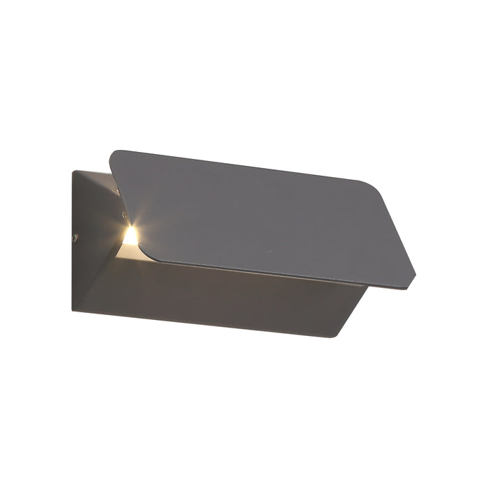 Regal Lighting SL-2096 1 Light Outdoor LED Wall Light Anthracite IP54