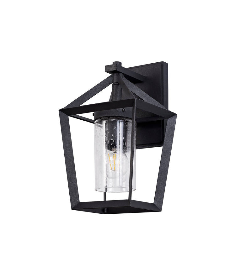 Regal Lighting SL-1675 1 Light Outdoor Wall Light Anthracite With Clear Rain Glass IP54