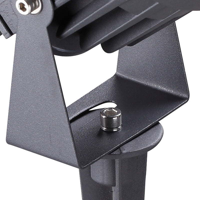 Regal Lighting SL-1492 1 Light LED Outdoor Spike Light Grey & Black IP65