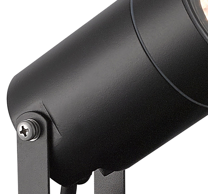 Regal Lighting SL-1490 1 Light Outdoor Spike Light Black IP65