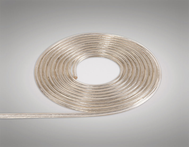 Deco Cavo 1m Clear 2 Core 0.75mm Cable VDE Approved (qty ordered will be supplied as one continuous length) • D0203