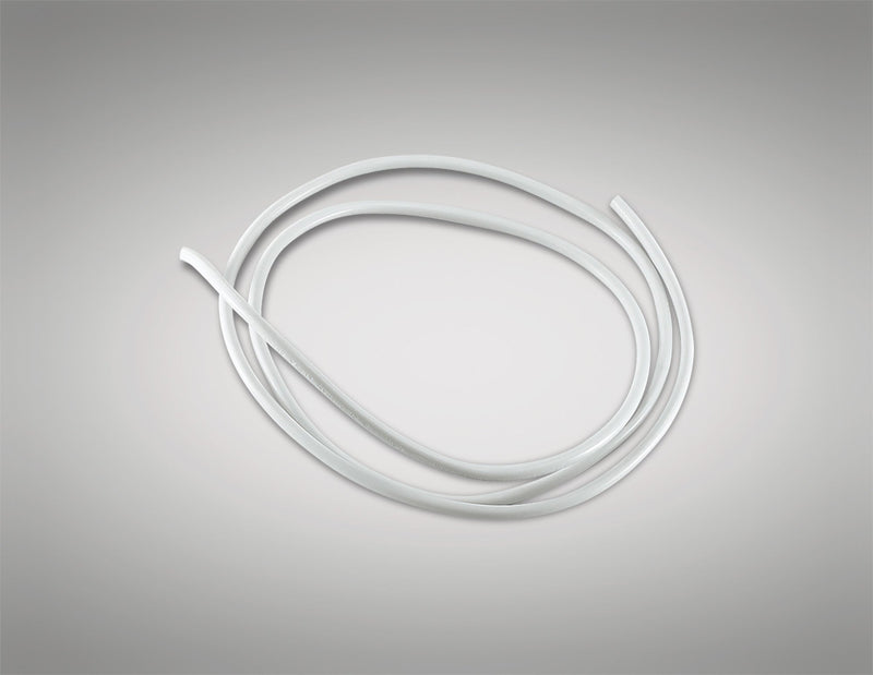 Deco Cavo 1m White PVC 2 Core 0.75mm Cable VDE Approved (qty ordered will be supplied as one continuous length) • D0204