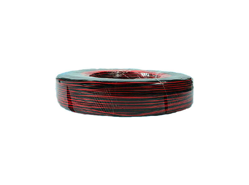 Deco Cavo 1m 2 Core Figure 8 0.5mm Black/Red Cable Suitable For Wiring LED Items (qty ordered will be supplied as one continuous length) • D0216