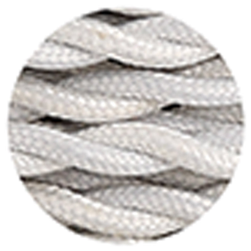 Deco Cavo 1m Cream Braided Twisted 2 Core 0.75mm Cable VDE Approved (qty ordered will be supplied as one continuous length) • D0243