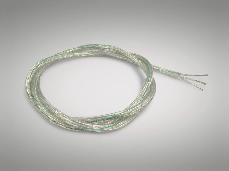 Deco Cavo 1m Clear 3 Core 0.75mm Cable VDE Approved (qty ordered will be supplied as one continuous length) • D0426