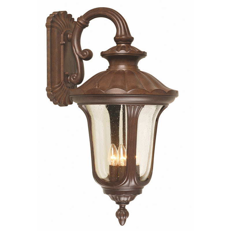 Elstead Lighting CC8/S Chicago Rusty Bronze Patina Small Outdoor Porch Light