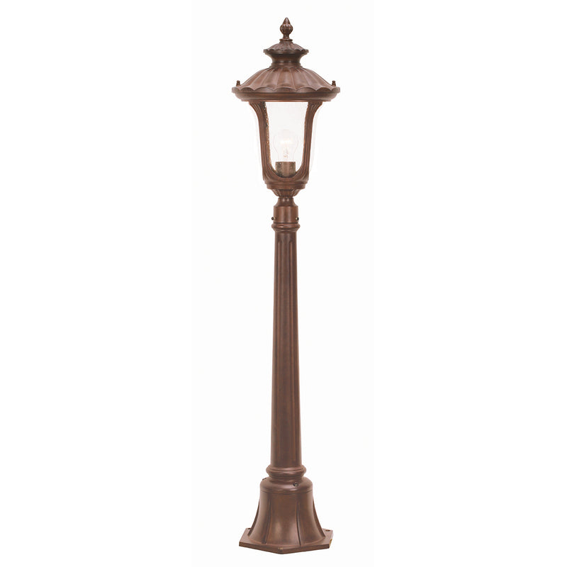 Elstead Lighting CC8/S Chicago Rusty Bronze Patina Small Outdoor Porch Light