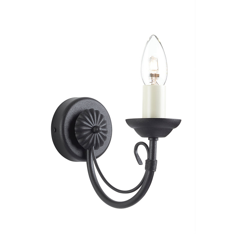 Elstead Lighting CH1 BLK Chartwell Single Light Wall Light Black Finish