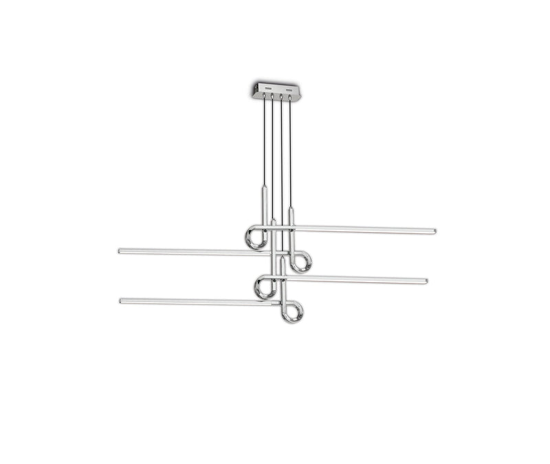 Mantra M6121 Cinto Pendant 42W LED, 3000K, 3360lm, Polished Chrome, 3yrs Warranty • M6121