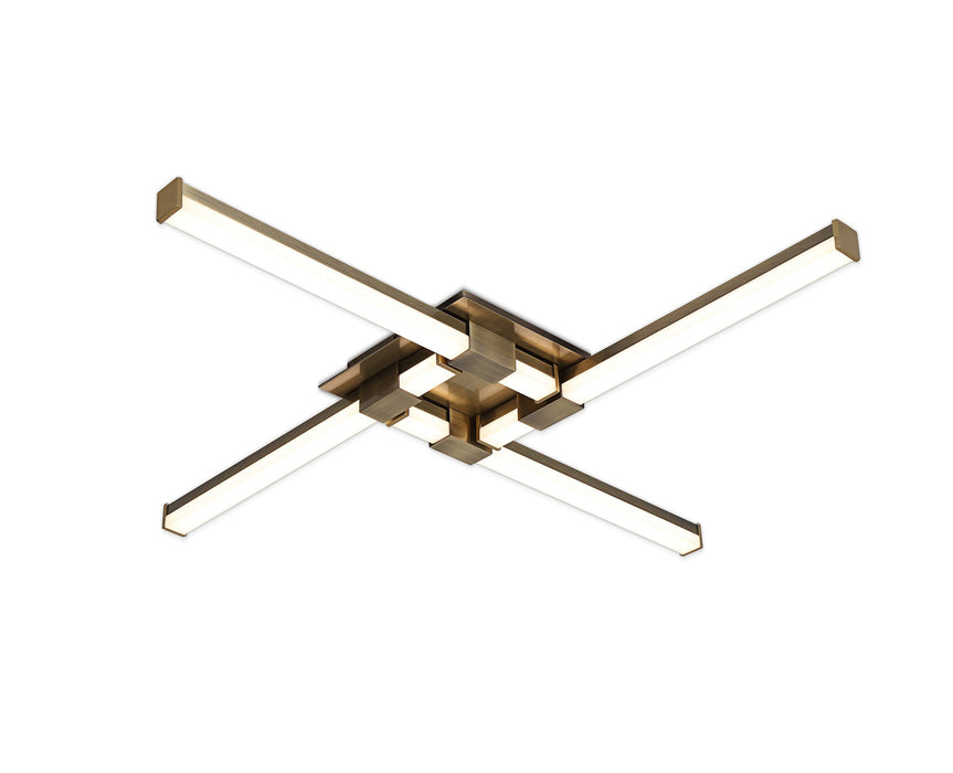 Mantra M6130 Cinto Ceiling 24W LED, 3000K, 1950lm, Antique Brass, 3yrs Warranty • M6130