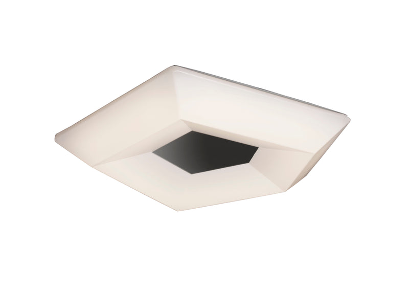 Mantra M3796 City Ceiling 19W LED Small 3000K, 1900lm, Polished Chrome/White Acrylic, 3yrs Warranty • M3796