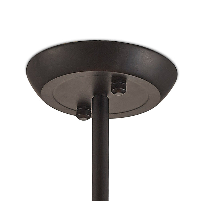 Deco Claudia Fixed Pendant 5 Light E27 Black • D0138