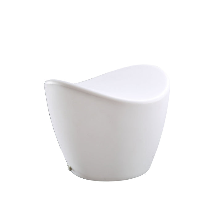 Mantra M1507 Cool Stool No Light Outdoor, Opal White • M1507