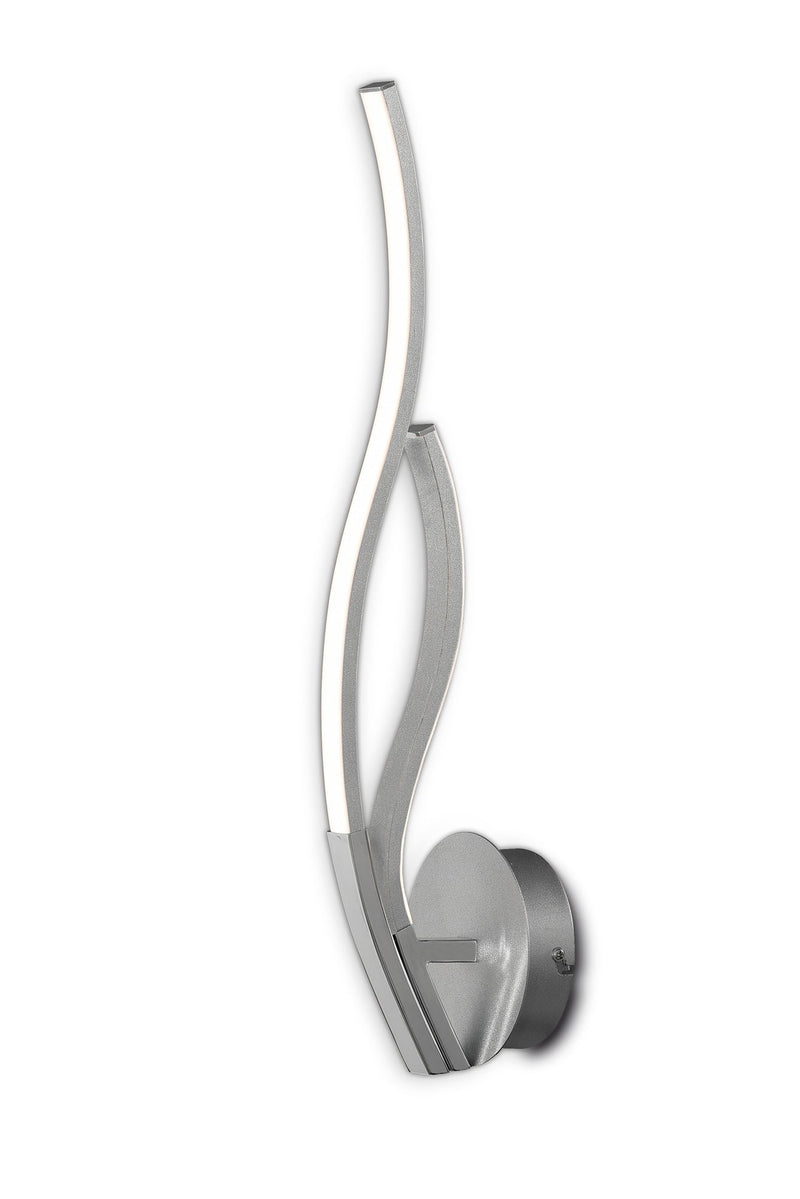 Mantra M6107 Corinto Wall Light, 12W LED, 3000K, 960lm, Silver Chrome, 3yrs Warranty • M6107