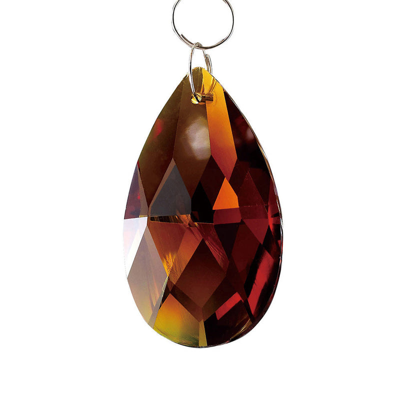 Diyas C20033 Crystal Pendalogue Without Ring Amber 38mm • C20033