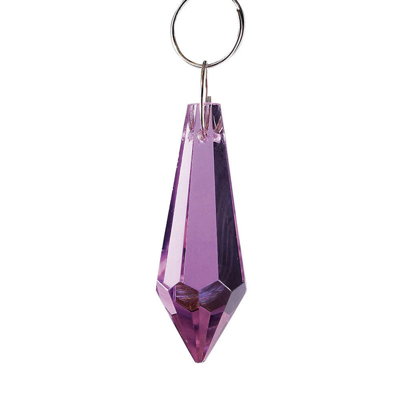 Diyas C70051 Crystal Drop Without Ring Lilac 36mm • C70051