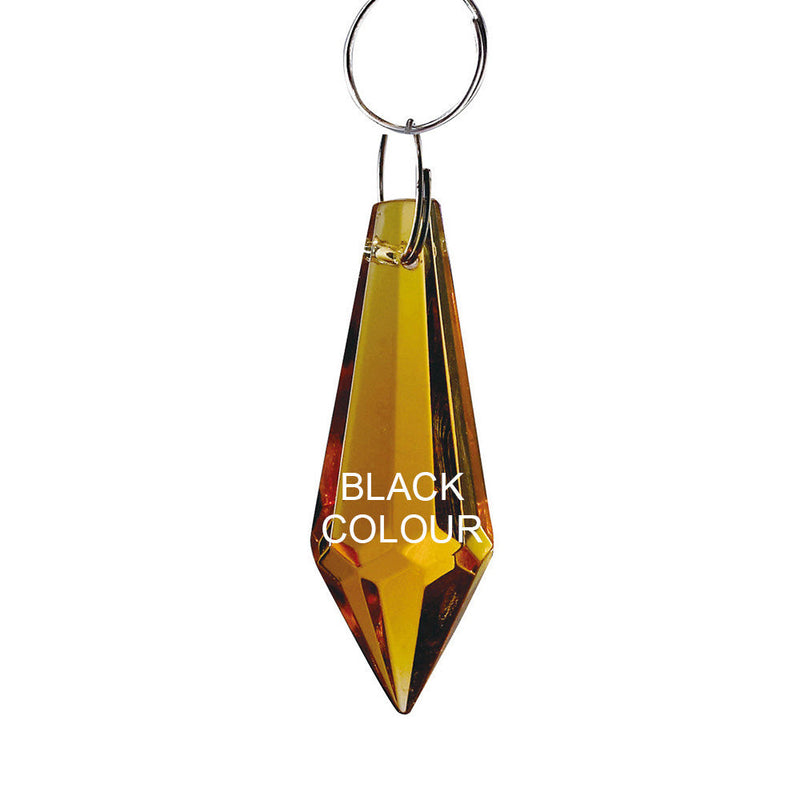 Diyas C70052 Crystal Drop Without Ring Black 36mm • C70052