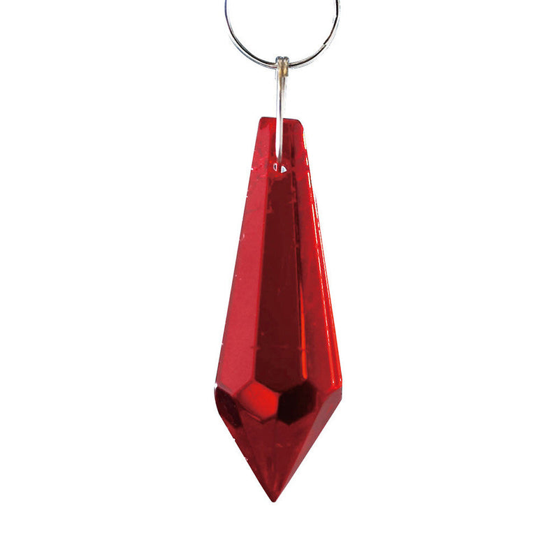 Diyas C70055 Crystal Drop Without Ring Red 36mm • C70055