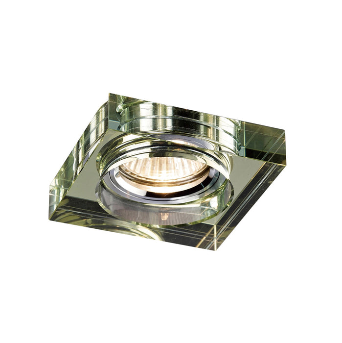 Diyas Crystal Downlight Deep Square Rim Only White Wine, IL30800 REQUIRED TO COMPLETE THE ITEM, Cut Out: 62mm • IL30822WI