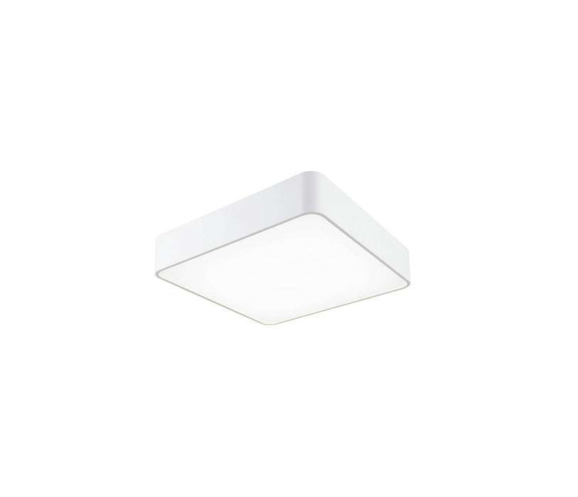 Mantra M5502 Cumbuco Flush 40cm Square, 2100lm, 35W LED 4000K White/ Acrylic, 3yrs Warranty • M5502