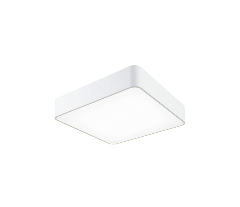 Mantra M5513 Cumbuco Flush 60cm Square, 4800lm, 80W LED 4000K White/ Acrylic, 3yrs Warranty • M5513