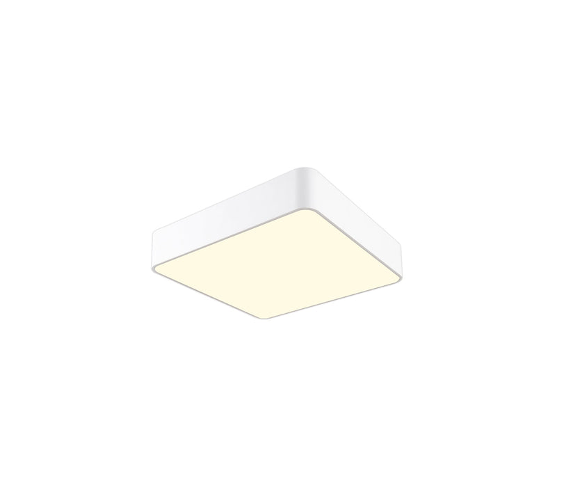 Mantra M6152 Cumbuco Ceiling 40cm Square, 35W LED, 3000K, 2350lm, White, 3yrs Warranty • M6152