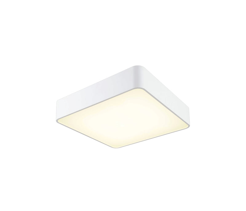 Mantra M6153 Cumbuco Ceiling 60cm Square, 80W LED, 3000K, 5650lm, White, 3yrs Warranty • M6153
