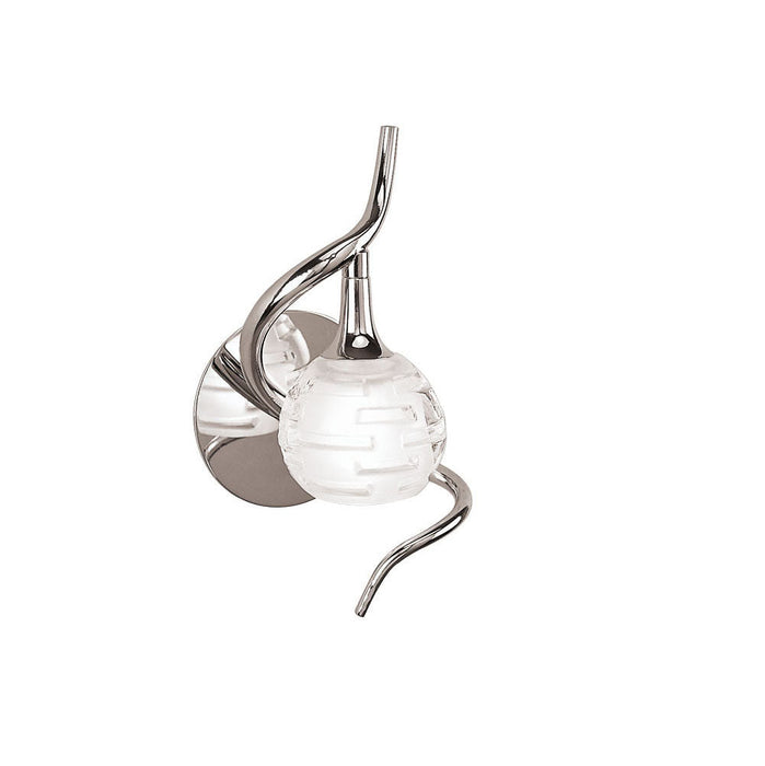 Mantra M0098/S Dali Wall Lamp Switched 1 Light G9, Polished Chrome • M0098/S