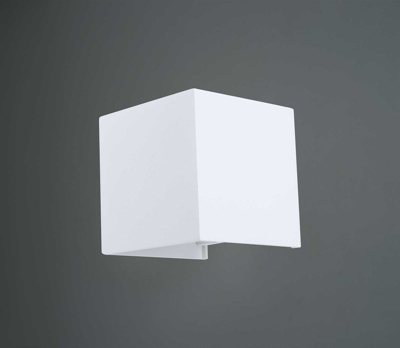 Deco Delia Up & Downward Lighting Wall Light 2x3W LED 3000K Sand White, 410lm, IP54, 3yrs Warranty • D0456