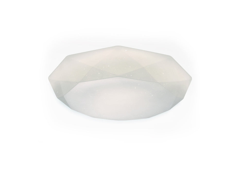 Mantra M5113 Diamante Ceiling 21W LED 5000K, 2100lm, White Acrylic, 3yrs Warranty • M5113