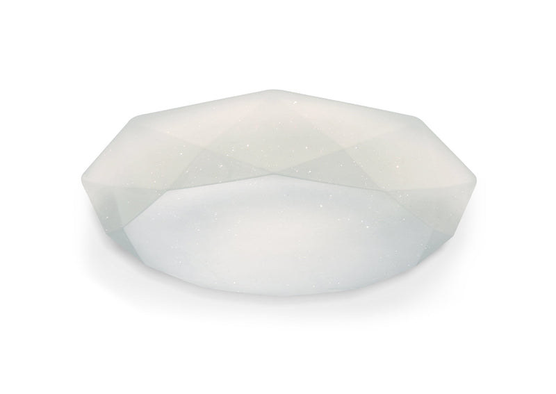 Mantra M5114 Diamante Ceiling 30W LED 5000K, 3000lm, White Acrylic, 3yrs Warranty • M5114
