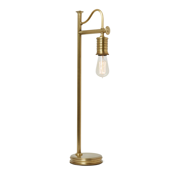 Elstead Lighting DOUILLE-TL-AB Douille Single Light Table Lamp in Aged Brass Finish