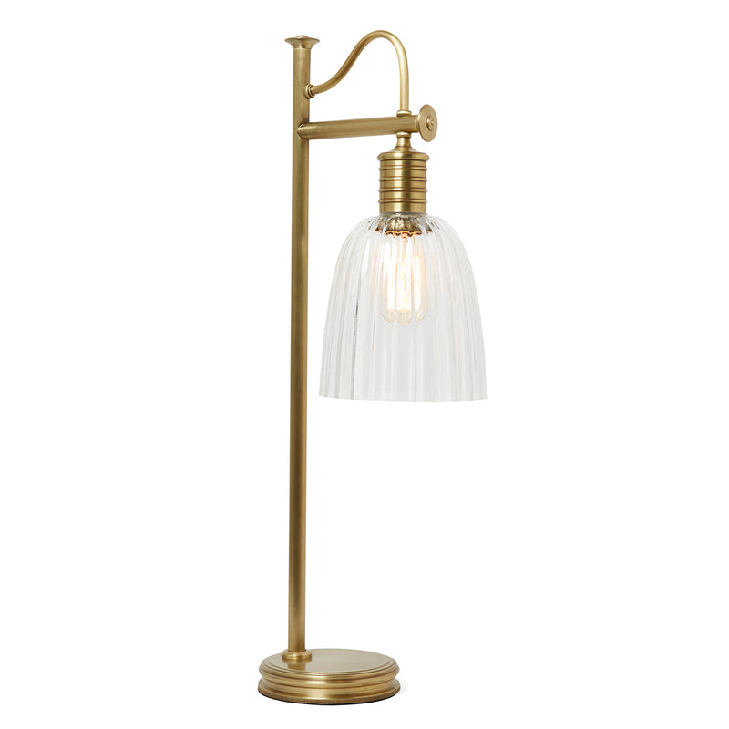 Elstead Lighting DOUILLE-TL-PN Douille Single Light Table Lamp in Polished Nickel Finish