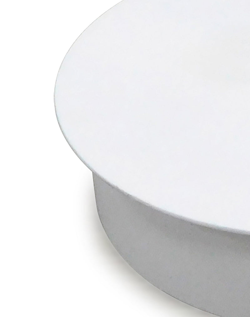 Deco Dreifa Ceiling Box Matt White, c/w Cable Grip, Earth Wire & 3 Pole Terminal Block • D0383