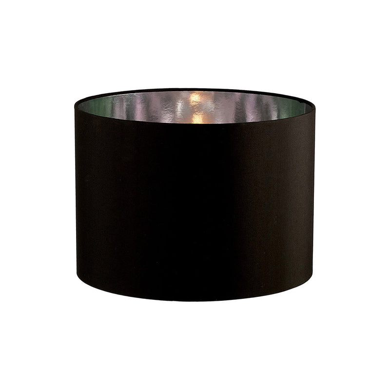 Diyas Duo Round Shade Medium Black/Chrome 350mm x 250mm • ILS20282
