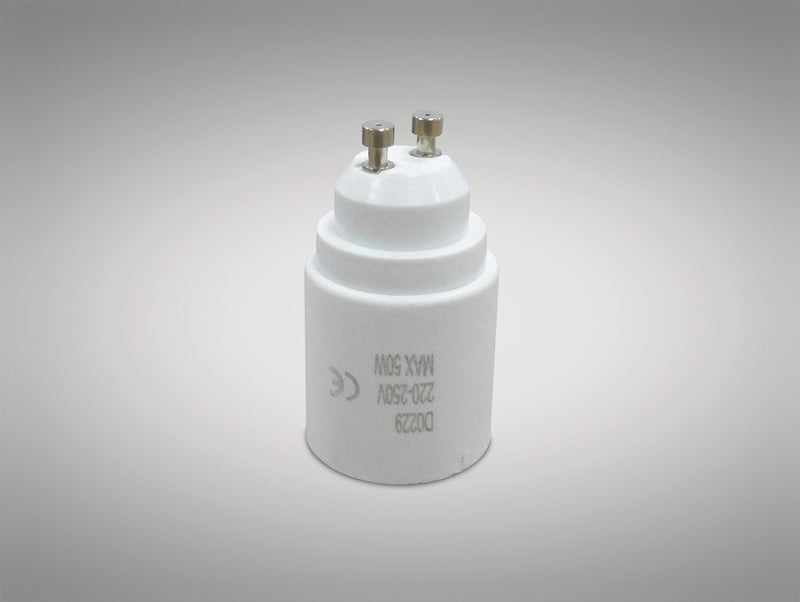 Deco Deco Elements GU10 Lampholder to E27 Lamp Socket Converter Maximum Wattage 50W • D0229