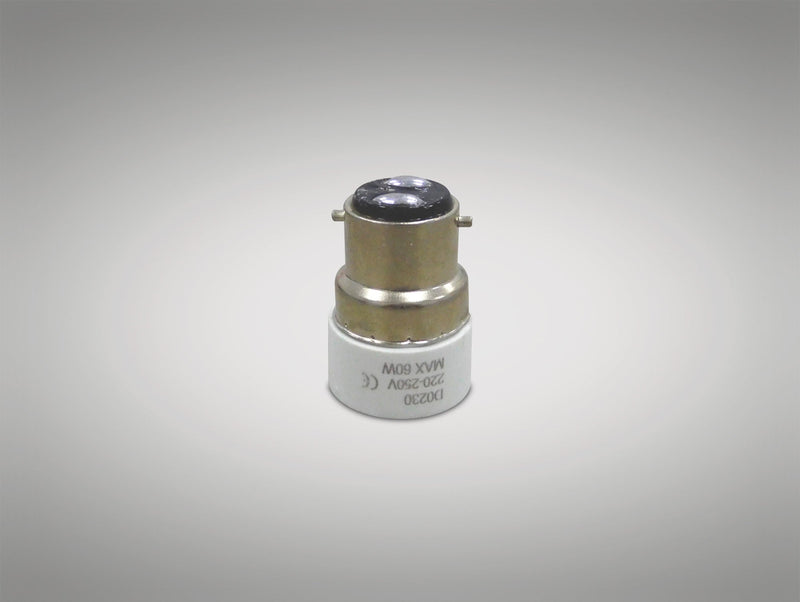Deco Deco Elements B22 Lampholder to E14 Lamp Socket Converter Maximum Wattage 60W • D0230