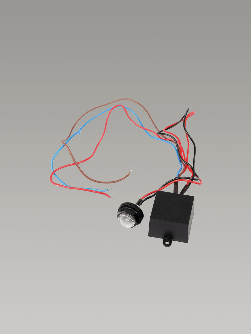 Deco Espial Remote Fixing 20mm Miniature Photocell IP65 20-70 Lux 5A Black • D0061
