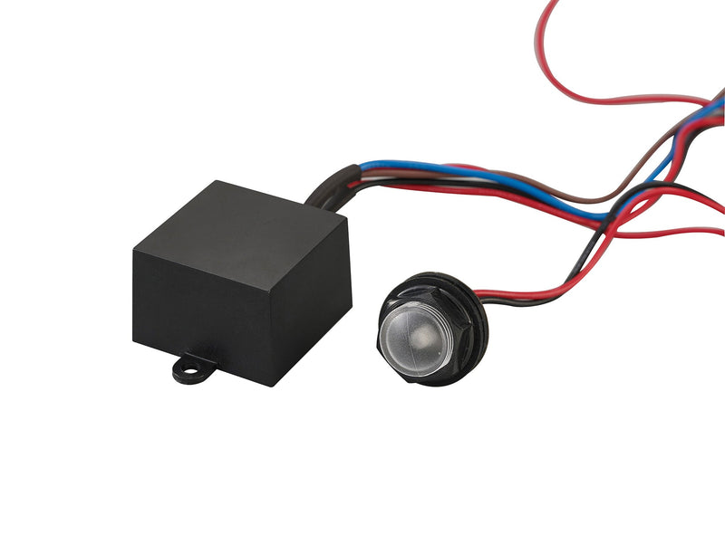 Deco Espial Remote Fixing 20mm Miniature Photocell IP65 20-70 Lux 5A Black • D0061