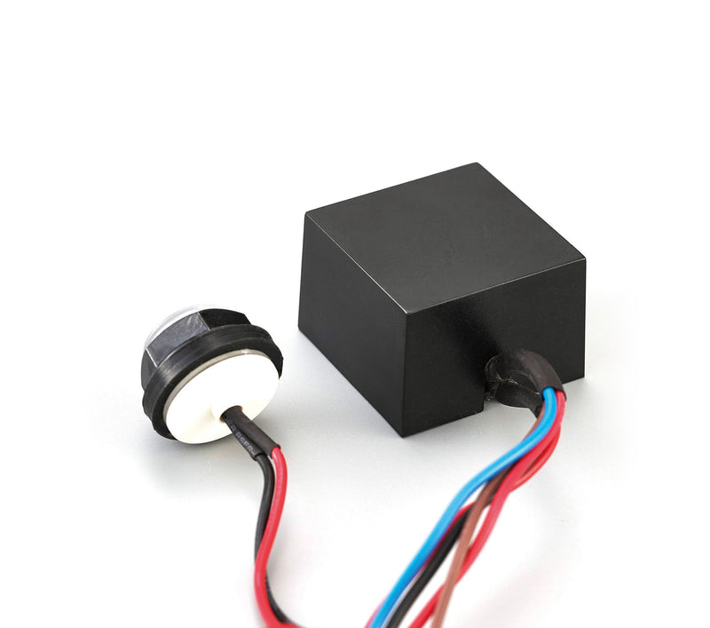 Deco Espial Remote Fixing 20mm Miniature Photocell IP65 20-70 Lux 5A Black • D0061